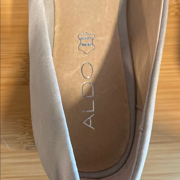 Aldo size 8.5 gray suede loafers - Picture 4 of 5